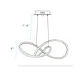 thumbnail image 4 of Knotted LED Dimmable Chandelier // Black, 4 of 4