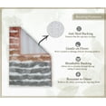 thumbnail image 4 of HOME WEAVERS INC Toilet Lid Cover, Machine Wash Seat Covers, 18x18, Coral, 4 of 9