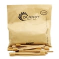 thumbnail image 2 of Cepillo de dientes DR PERFECT de bambú natural con cerdas suaves para adultos, 12 unidades, 2 of 7