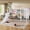 White + Full, variant on Twin Metal Loft/Bunk Bed with Basketball Hoop, Slide & Bookshelves,White