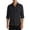 Shirt - Black, variant on Men's Long Sleeve Button Down Shirt Casual Roll-Up Cuffs Summer Beach Shirt Lightweight Linen Look Shirt Vacation Office Wear with Chest Pocket