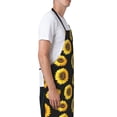 thumbnail image 3 of Lsque Sunflower (2) Waterproof Apron Chef Aprons for Men Heavy Duty Chemical Work Apron Extra Long Grilling Aprons with Adjustable Bib Apron, 3 of 9