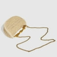 thumbnail image 4 of Mini Woven Shoulder Bag - Lightweight Straw Handbag for Women, 4 of 11