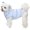 Light blue, variant on UOSIA Winter Warm Dog Jacket for Small Medium Dogs Cat Cold Weather Coats