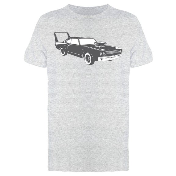 Vintage Muscle Car Design T-Shirt Men -Image by Shutterstock, Male Medium