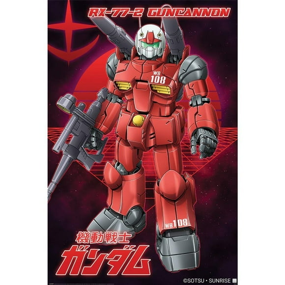 Gundam RX-77-2 Guncannon Poster