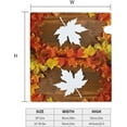 thumbnail image 5 of Fall Maple Leaf Mailbox Cover Magnetic Autumn Seasonal Thanksgiving Mailbox Wraps Post Box Cover Décor 25.5x21 in, 5 of 6