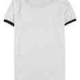 thumbnail image 2 of Hybrid Womens Honolulu Ringer Basic T-Shirt, White, Large, 2 of 2