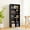 Black, variant on Atilioo 5-Tier Bookcase with Adjustable Shelves, 53" Tall Storage Cube Organizer for Living Room, Bedroom, Easy Assembly, Brown