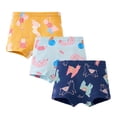 thumbnail image 2 of Gibobby Toddler Girls Panties Big Girls' Underwear Cotton Full Briefs Contrasting Color Panties for Teens Multi Pack(2-3 Years,Blue), 2 of 3