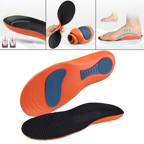 Orthotic Arch Support Shoe Inserts Breathable Insoles Feet Outdoor L