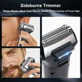 thumbnail image 3 of EIGTHTAIL Rasoir Électrique 3 en 1 pour Hommes Étanche Rasoir à Grille Humide/sec Tondeuse Barbe Nez Visage kit de Toilettage Sans Fil Rechargeable pour Idées de Rasage Cadeau pour Papa Mari, 3 of 8