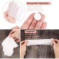 thumbnail image 5 of 80 Pcs Serviette Compressée portable pour Comprimés, mini Serviette, Nettoyage Coton Non Tissé, Serviette Jetable Compressée pour la Maison, les Fêtes, Extérieur, 5 of 5