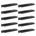 thumbnail image 1 of GOOHOCHY 10pcs de dedo oculto tirón mango gabinete creativo tira el toque de dedo de montaje negro, 1 of 7