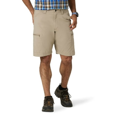 Wrangler® Men's and Big Men's Outdoor Performance Zip Cargo Short with UPF 50 , Sizes 30-48