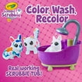 thumbnail image 5 of Crayola Scribble Scrubbie Pets Glam Tub, Color & Wash Toy Animal Set, Arts and Crafts, Creative Play, Easter Gift for Kids, 3+, 5 of 11