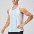 thumbnail image 2 of RongHuan Tank Tops for Men Casual Workout Sleeveless Shirt Summer Breathable Running Tees Gradient Color Muscle T-Shirts, 2 of 9