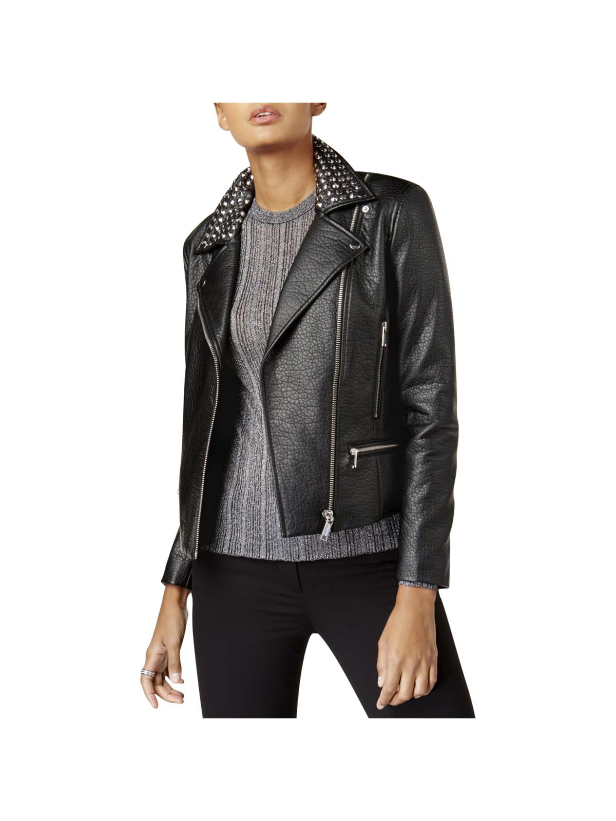 michael kors women's leather jackets