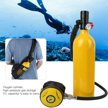 LHCER Underwater Emergency Oxygen Cylinder,Diving Rebreather Underwater ...