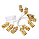 thumbnail image 1 of 10 LED Ramadán Eid Party Lantern Lamp Warm White Decoración String Light sin batería, 1 of 8