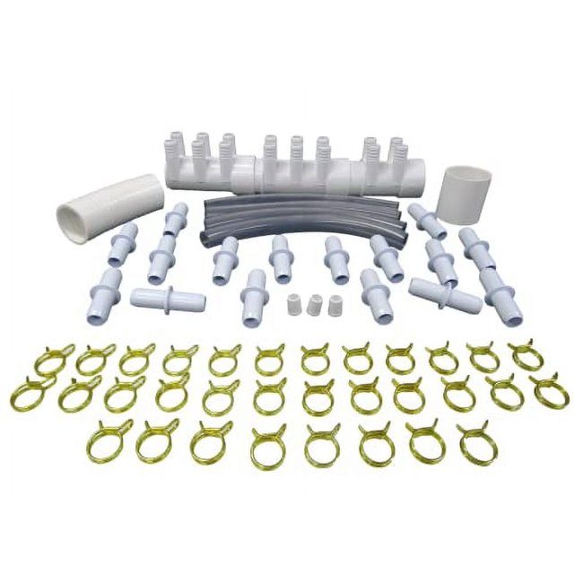Manifold Hot Tub Spa Part 16 3/4" Outlets with Coupler Kit Video How to