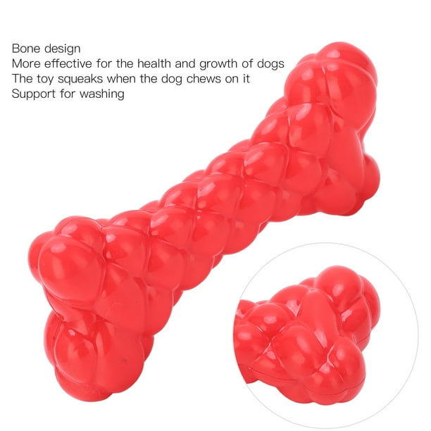 Dog bone squeaky toy 2025