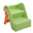 thumbnail image 2 of Reposapiés para niños taburete plegable de 2 escalones con protector contra salpicaduras orinal antideslizante taburete de entrenamiento para ir al baño ANGGREK  Otros, 2 of 7