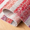 thumbnail image 6 of SAFAVIEH Montage Doretta Geometric Indoor/Outdoor Area Rug, Red/Ivory, 8' x 10', 6 of 9