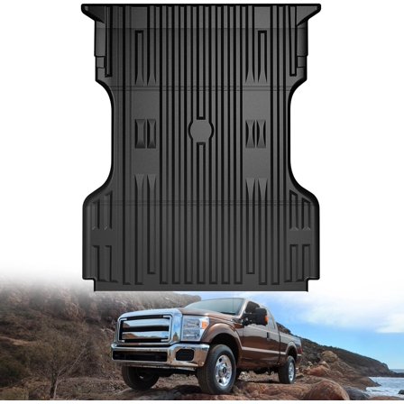 Nilight Truck Bed Mat 6.8 FT for 1999-2016 Ford F250/F350/F450 Super Duty, TPE Heavy-Duty Pick-up Bed Liner for 1999-2016 Ford F Accessories, Anti-Slip Texture, All Weather Protection