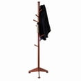 thumbnail image 3 of Ergode Lily Coat Tree Hanger, 9 Pegs, Walnut, 3 of 3