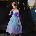thumbnail image 3 of Disfraz de princesa Sirenita de Yosbabe, 4-5T, 3 of 6