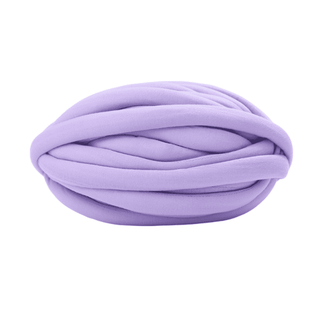Hilo grueso Macarena súper voluminoso de lana para tejer relleno manualidades DIY Violeta