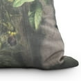 thumbnail image 2 of Blossoming Still 18 Inch Red Floral Print Decorative Throw Pillow, 2 of 2