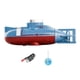 thumbnail image 2 of Mini submarino RC con control remoto para pecera, regalo de cumpleaños para niños azul, 2 of 9