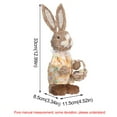 thumbnail image 3 of Easter Simulation Bunny Home Garden Bunny Decoration Creative Straw Bunny, 3 of 9