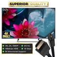 thumbnail image 6 of PowerBear Micro HDMI to HDMI Adapter Cable (10 feet) 4K @ 60Hz with Ethernet & ARC | Compatible with GoPro Hero 7 Black, 6, 5, & 4, Raspberry Pi4, Sony, Nikon, Canon, 6 of 7