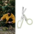 thumbnail image 2 of Trauma Shears 6 in 1 Multifunctional Foldable Emergency Response Shears with Protective Scissors Trauma Scissors for Outdoor Camping, 2 of 5
