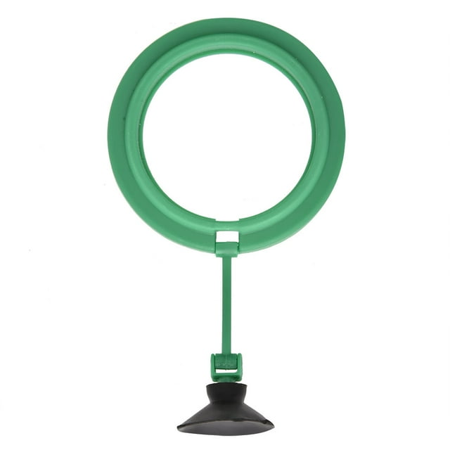 Aquarium Feeder, Round Strong Suction Cup Buoyancy Fish Feeding Ring, For Fish For Fishing