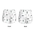 thumbnail image 3 of Balery Cute Shark Pantalones cortos deportivos para mujer con forro y dos bolsillos, elásticos, para entrenamiento, gimnasio, yoga-XX-Large, 3 of 7