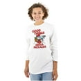 thumbnail image 3 of Santa Papa Smurf Christmas Presents Long Sleeve TShirt Men Women Brisco Brands M, 3 of 6