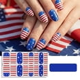thumbnail image 1 of American Independence Day Nail Polish Film Nail Stickers Stickers Star American Decals, 1 of 7