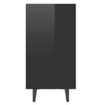 thumbnail image 3 of vidaXL Sideboard High Gloss Black 103.5x35x70 cm Engineered Wood, 3 of 5