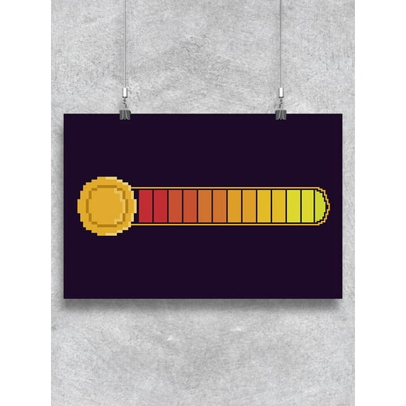 Video Game Coin Bar Poster -Image by Shutterstock