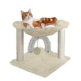 thumbnail image 5 of FurHaven Pet Products Tiger Tough Plush Hammock - Cream, 17.3", 5 of 9