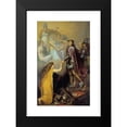 thumbnail image 2 of Nicolai Abraham Abildgaard 13x18 Black Modern Framed Museum Art Print Titled - Christian III Succouring Denmark (1780 - 1781), 2 of 5