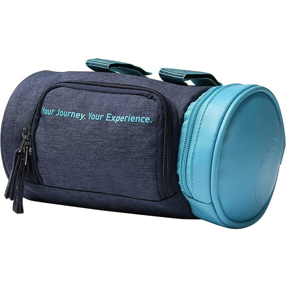 sixthreezero Bike Handlebar Bag, Waterproof Bicycle Front Roll Bag, Navy