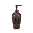 thumbnail image 5 of Essentra Home 4-Piece Bronze Bathroom Accessory Set, Complete Set Includes: Toothbrush Holder, Lotion Dispenser, Tumbler and Soap Dish, 5 of 12