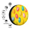 thumbnail image 4 of Susaid Easter eggs (2) Print Tire Covers,Waterproof Anti-UV Snow Sun Rain Tire Covers for RV,Truck, SUV, Trailer, Camper-14 inch, 4 of 6