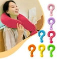 thumbnail image 2 of Tunhigl Question Mark Pillows: Soft and Flexible Plush Body Pillow for Office Naps, Travel, and Comfort - Perfect Gift for All Ages in Multiple Colors Red, 2 of 7