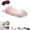 Pink, variant on Sciatica Pillow, Ergonomic Memory Foam Lumbar Support Pillow for Bed, Lower Back Support for Side, Back & Stomach Sleepers